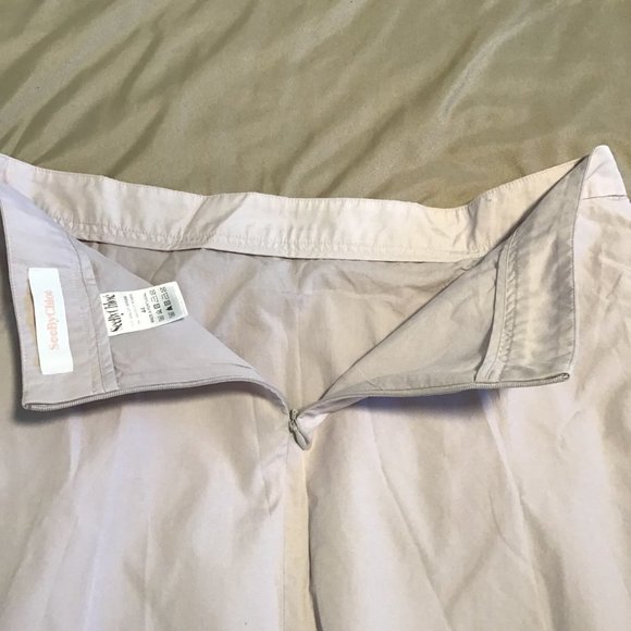 SEE By Chloe Scalloped Cotton-poplin Mini Skirt - Picture 8 of 13